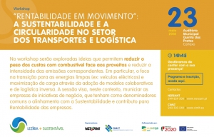 Lezíria + Sustentável promove Workshop sobre Sustentabilidade no Setor dos Transportes e Logística