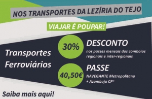 PROGRAMA DE APOIO À REDUÇÃO TARIFÁRIA ENTRA EM VIGOR NA LEZÍRIA DO TEJO - TRANSPORTES FERROVIÁRIOS