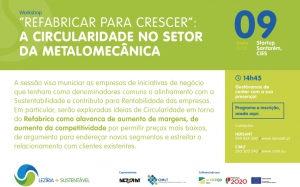 Lezíria + Sustentável promove Workshop sobre Setor da Metalomecânica