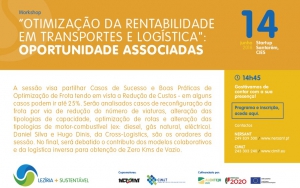 Lezíria + Sustentável promove Workshop sobre Otimização da Rentabilidade em Transportes e Logística