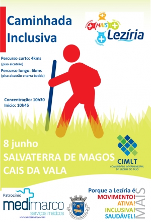 Caminhada Inclusiva MAIS Lezíria. Participe!