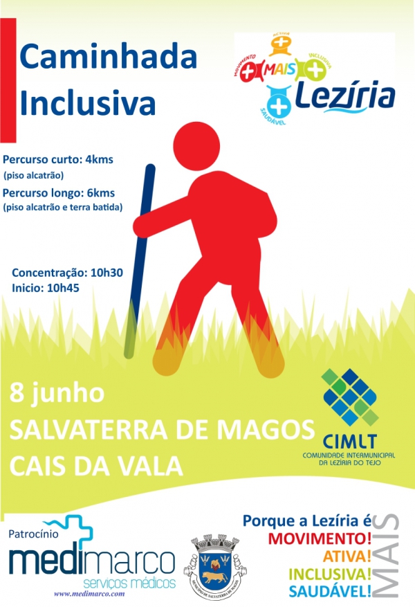 Caminhada Inclusiva MAIS Lezíria. Participe!